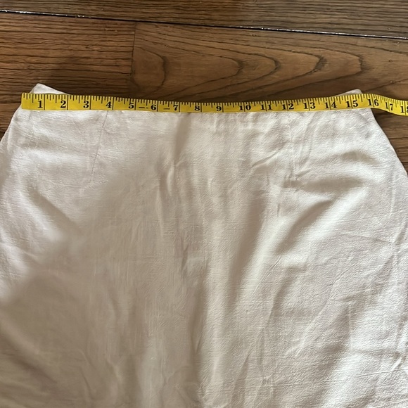 Princess Poly Beige Mini Skirt Size 12 - Picture 5 of 8